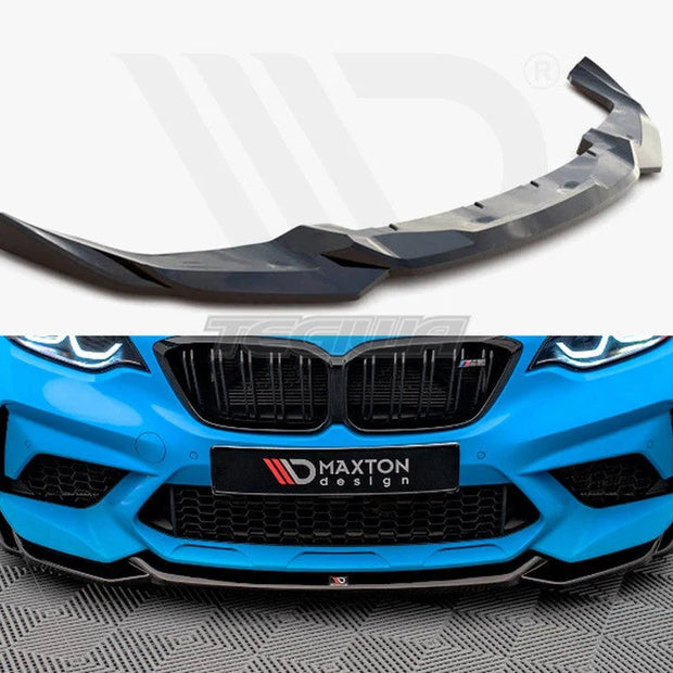 Maxton Design Front Splitter V.1 BMW M2 Competition F87 16-20