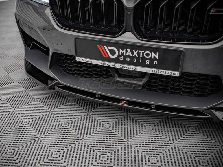 Maxton Design Front Splitter V.1 BMW M5 F90 Facelift 2020-