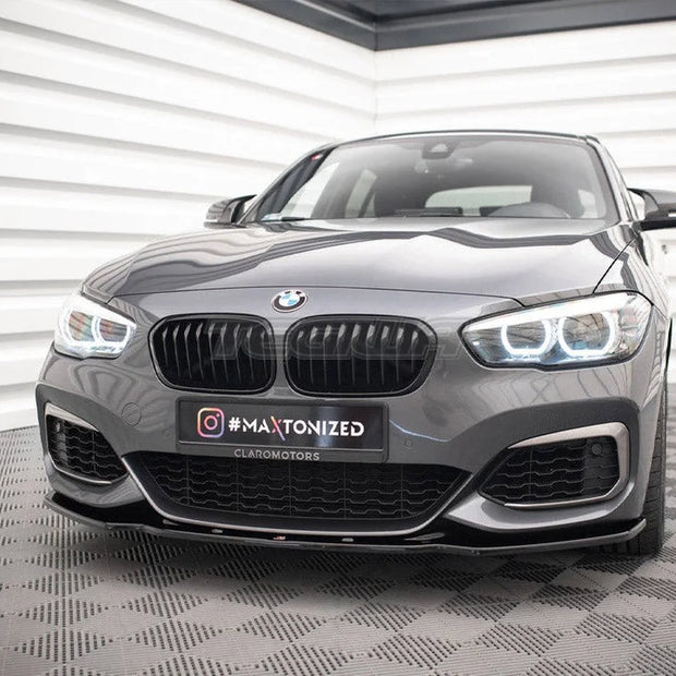 Maxton Design Front Splitter V.1 BMW 1-Series F20 F21 M-power Facelift