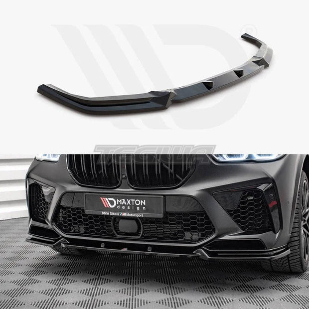 Maxton Design Front Splitter V.1 BMW X5M F95 2018-