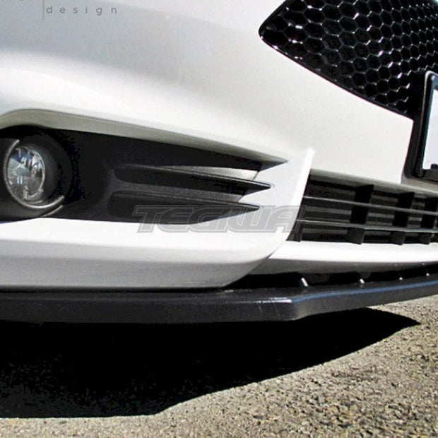 Maxton Design Front Splitter V.1 Fiesta MK7 ST Facelift 08-12