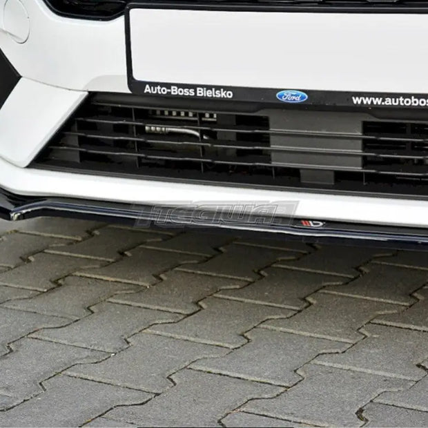 Maxton Design Front Splitter V.1 Fiesta MK8 ST & Stline 2018-UP
