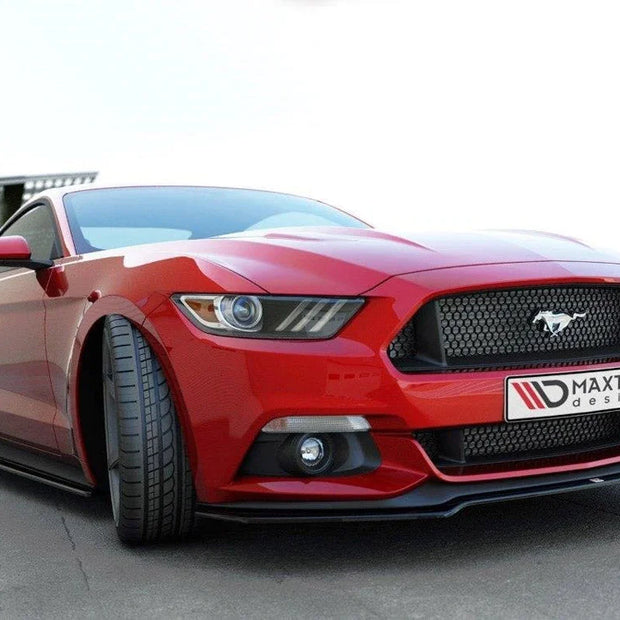 Maxton Design Front Splitter V.1 Ford Mustang MK6 2014-17