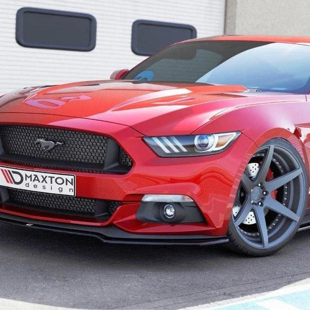 Maxton Design Front Splitter V.1 Ford Mustang MK6 2014-17