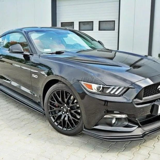 Maxton Design Front Splitter V.1 Ford Mustang MK6 GT 01-17