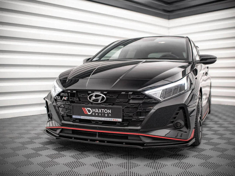 Maxton Design Front Splitter V.1 Hyundai I20 N MK3 2020-