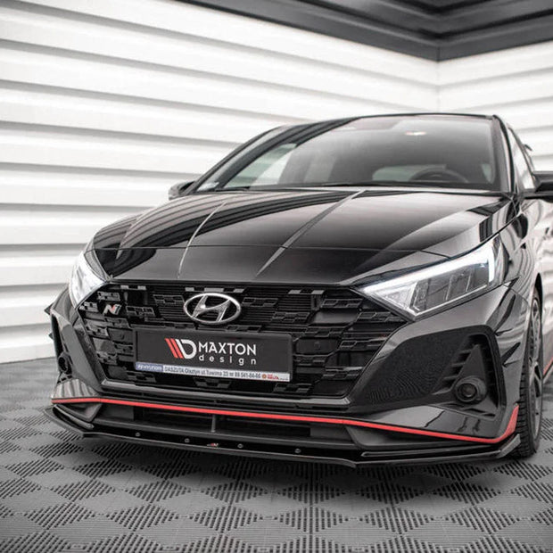 Maxton Design Front Splitter V.1 Hyundai I20 N MK3 2020-