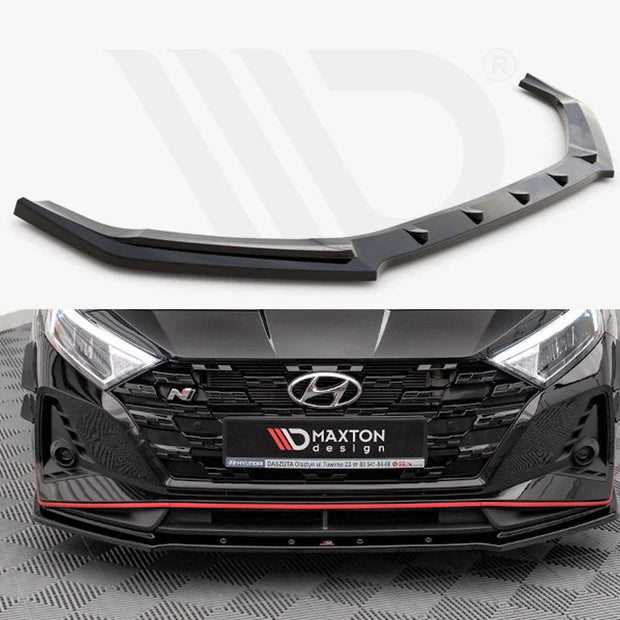 Maxton Design Front Splitter V.1 Hyundai I20 N MK3 2020-