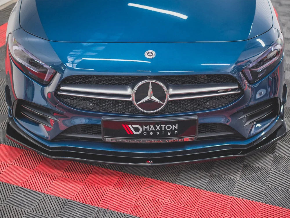Maxton Design Front Splitter V.1 Mercedes A35 AMG AERO W177