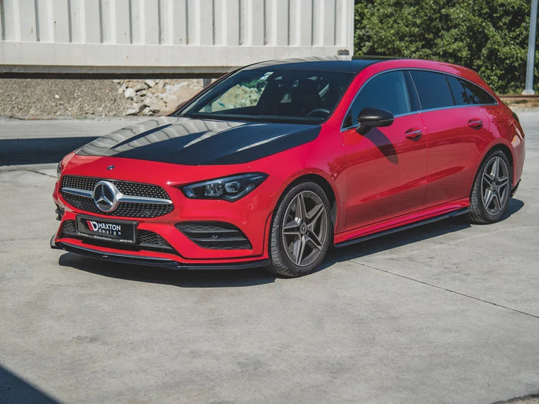 Maxton Design Front Splitter V.1 Mercedes-benz CLA A35 AMG Amg-line C118