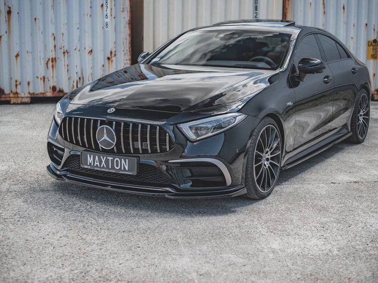 Maxton Design Front Splitter V.1 Mercedes-benz CLS AMG Line 53AMG C257 18-21