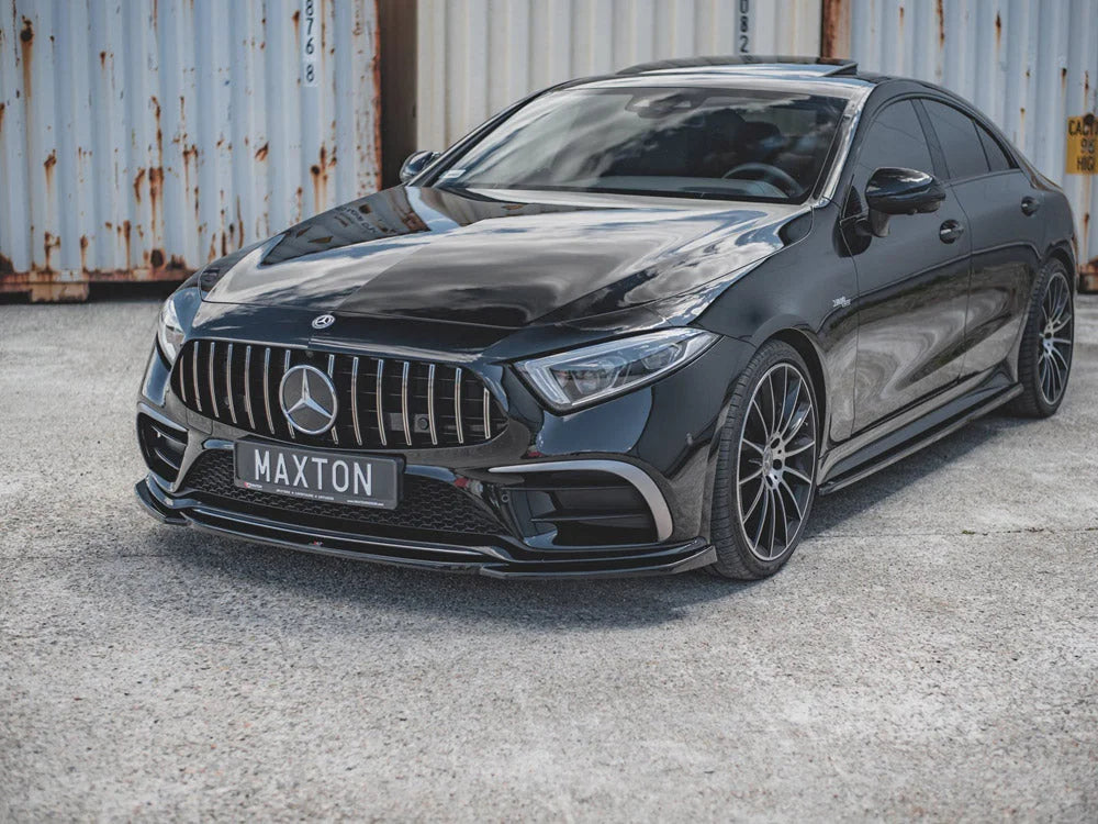 Maxton Design Front Splitter V.1 Mercedes-benz CLS AMG Line 53AMG C257 18-21