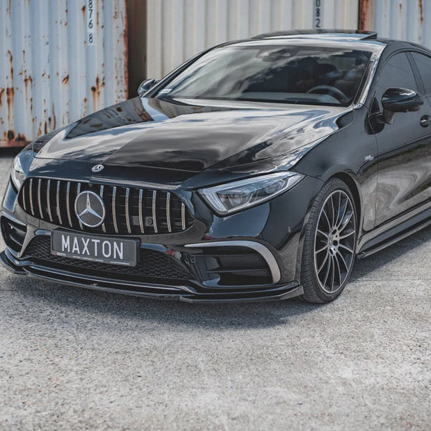 Maxton Design Front Splitter V.1 Mercedes-benz CLS AMG Line 53AMG C257 18-21