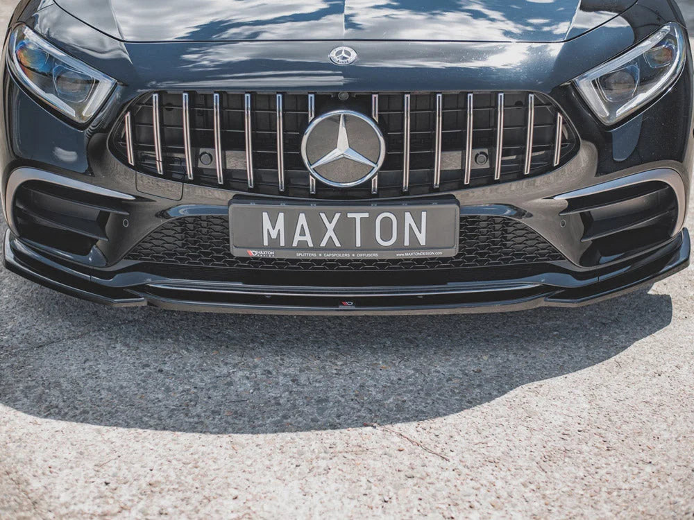 Maxton Design Front Splitter V.1 Mercedes-benz CLS AMG Line 53AMG C257 18-21