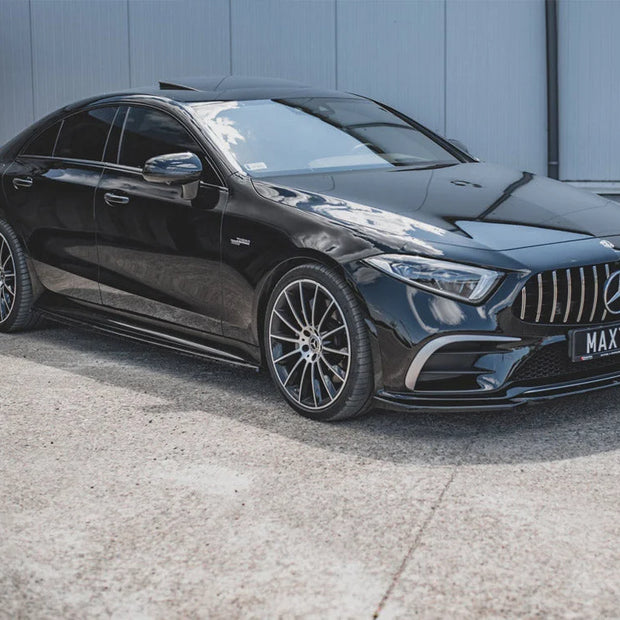 Maxton Design Front Splitter V.1 Mercedes-benz CLS AMG Line 53AMG C257 18-21