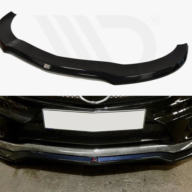 Maxton Design Front Splitter V.1 Mercedes CLA 45 AMG C117 Pre-facelift