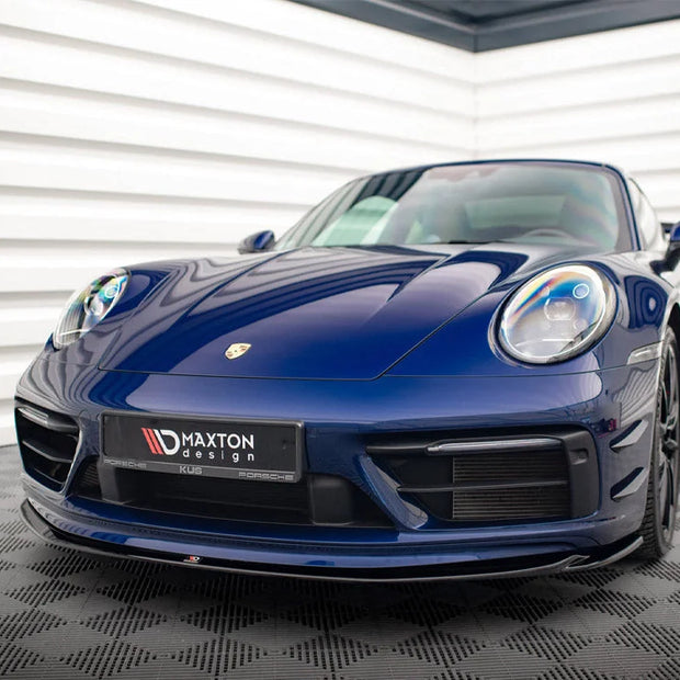 Maxton Design Front Splitter V.1 Porsche 911 Carrera Aero 992