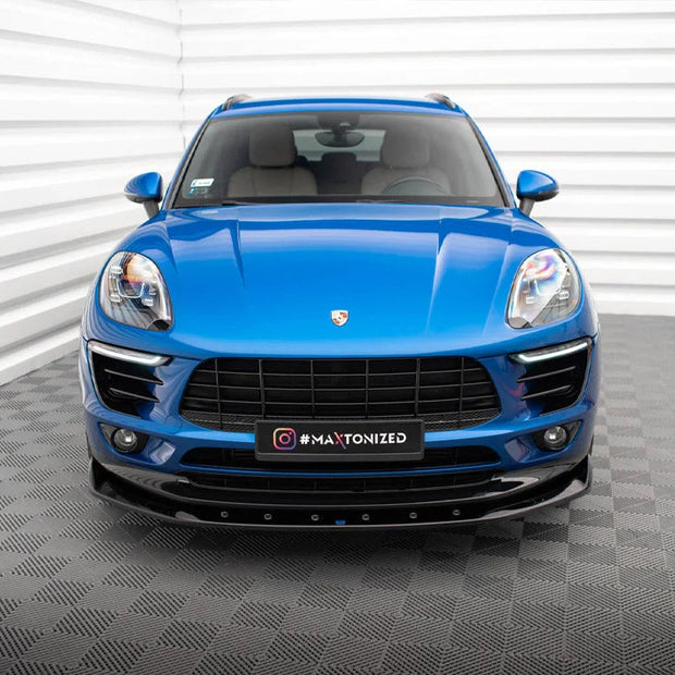 Maxton Design Front Splitter V.1 Porsche Macan Mk1