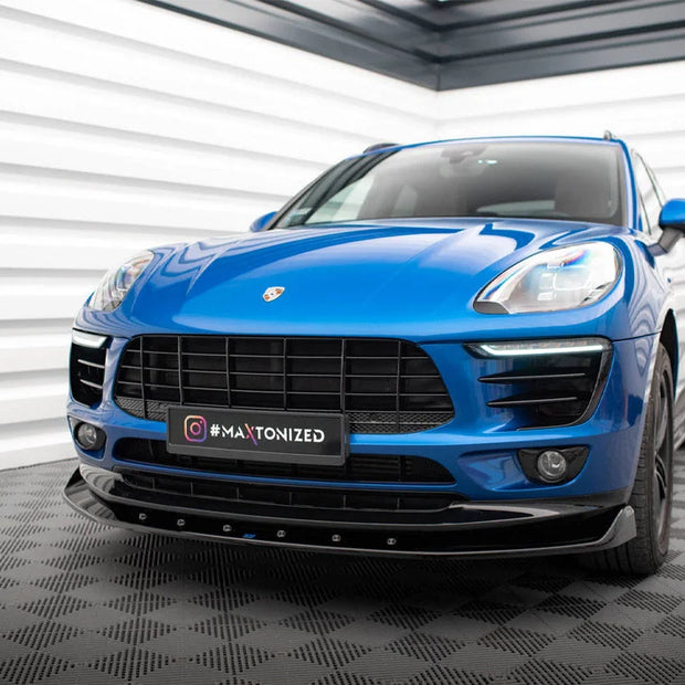 Maxton Design Front Splitter V.1 Porsche Macan Mk1