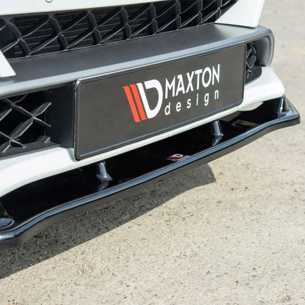 Maxton Design Front Splitter V.1 Renault Megane MK4 RS 18-20