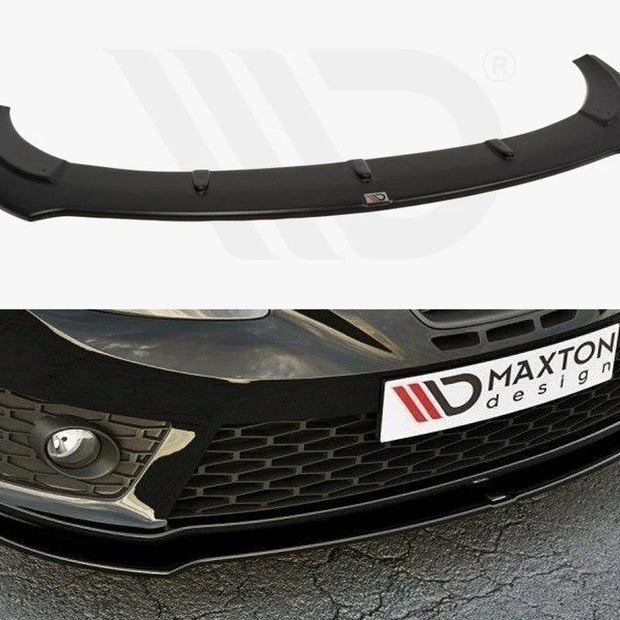 Maxton Design Front Splitter V.1 Seat Leon MK2 Cupra FR Facelift