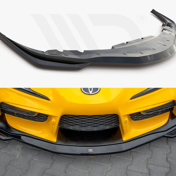 Maxton Design Front Splitter V.1 Toyota Supra MK5 2019-