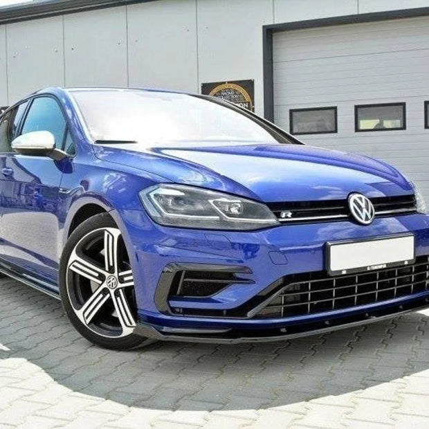 Maxton Design Front Splitter V.1 Volkswagen Golf R 7.5 2017-19