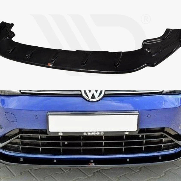 Maxton Design Front Splitter V.1 Volkswagen Golf R 7.5 2017-19