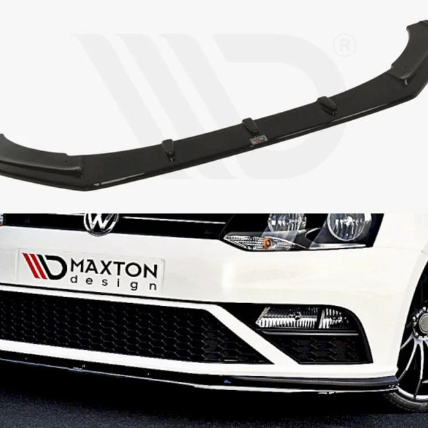 Maxton Design Front Splitter V.1 Volkswagen Polo MK5 GTI Facelift 15-17