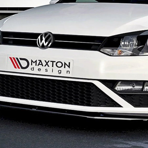 Maxton Design Front Splitter V.1 Volkswagen Polo MK5 GTI Facelift 15-17