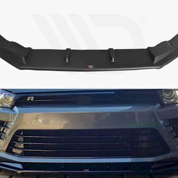 Maxton Design Front Splitter V.1 Volkswagen Scirocco MK3 R Facelift 14-17