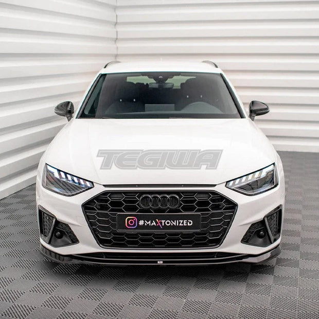 Maxton Design Front Splitter V.2 Audi A4 S-Line S4 B9 Facelift