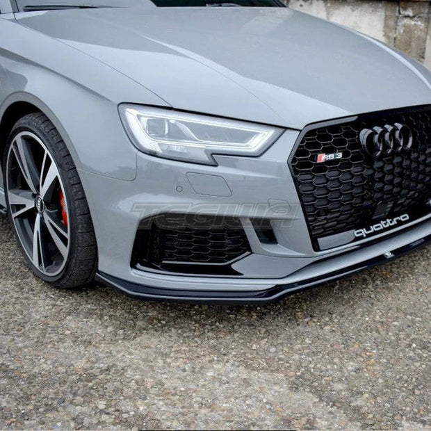 Maxton Design Front Splitter V.2 Audi RS3 8V Facelift Sedan 2017-20