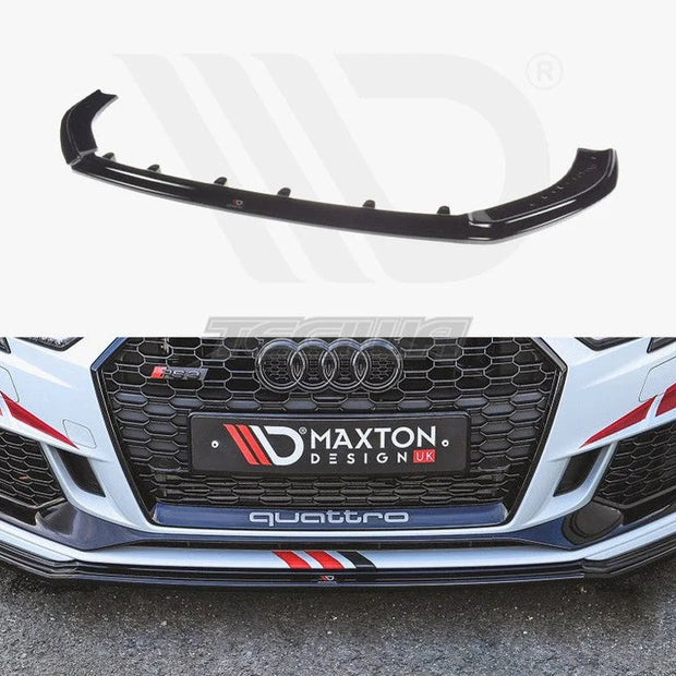 Maxton Design Front Splitter V.2 Audi RS3 8V Facelift Sportback 17-20