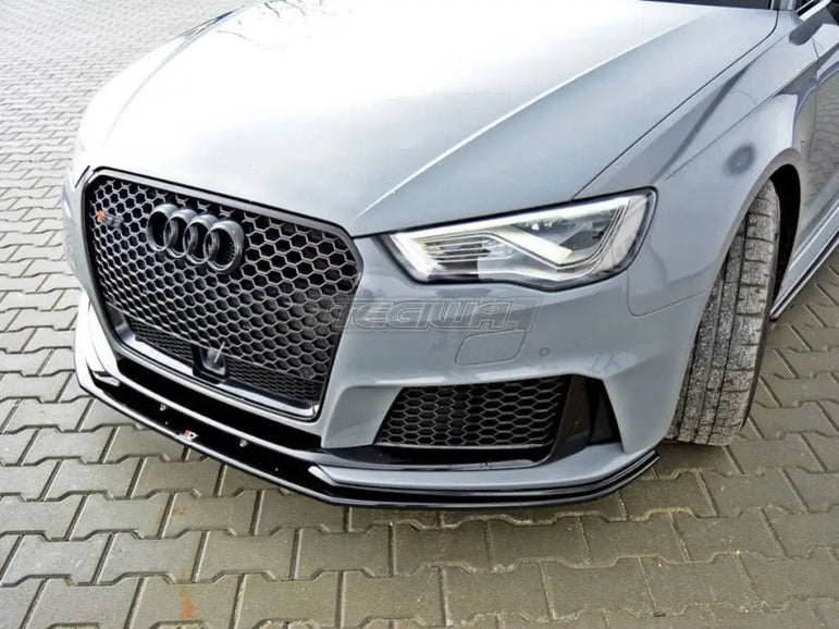 Maxton Design Front Splitter V.2 Audi RS3 8VA Sportback Pre-facelift 15-16