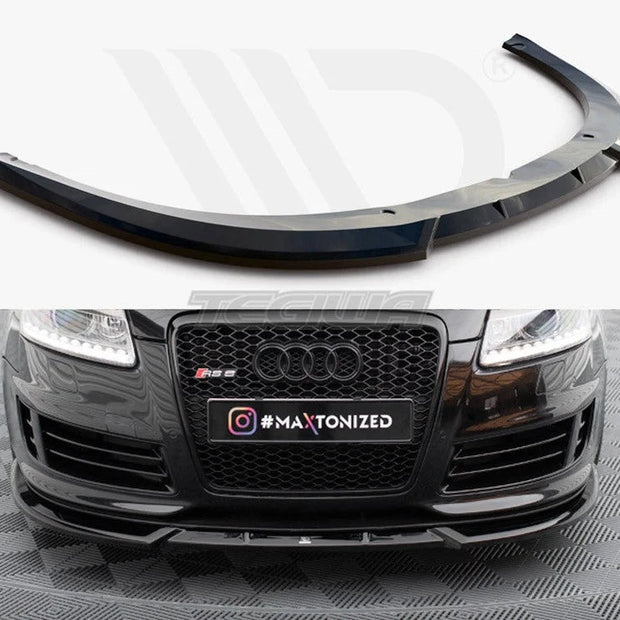 Maxton Design Front Splitter V.2 Audi RS6 Avant C6