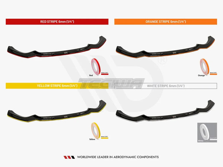 Maxton Design Front Splitter V.2 Audi RS6 Avant C6