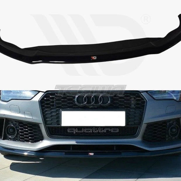 Maxton Design Front Splitter V.2 Audi RS7 C7 Facelift 14-17