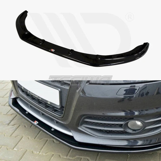 Maxton Design Front Splitter V.2 Audi S3 8P Facelift Model 09-13