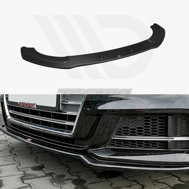 Maxton Design Front Splitter V.2 Audi S3 A3 S-line 8V Facelift Sedan 17-20