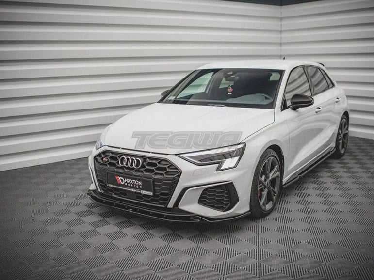 Maxton Design Front Splitter V.2 Audi S3 A3 S-line 8Y 2020-