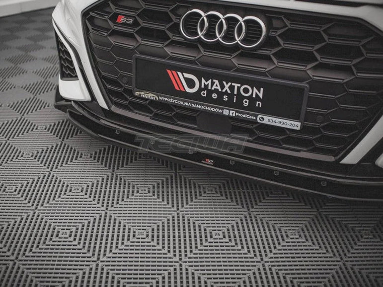 Maxton Design Front Splitter V.2 Audi S3 A3 S-line 8Y 2020-