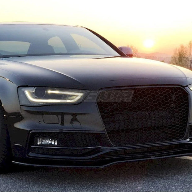 Maxton Design Front Splitter V.2 Audi S4 B8 A4 B8 S-line Facelift
