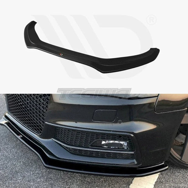 Maxton Design Front Splitter V.2 Audi S4 B8 A4 B8 S-line Facelift