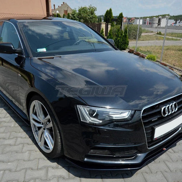 Maxton Design Front Splitter V.2 Audi S5 A5 S-line 8T Facelift 07-16