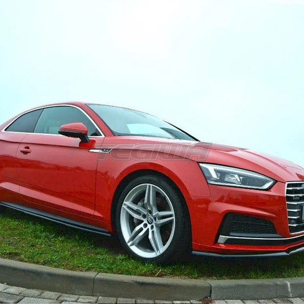 Maxton Design Front Splitter V.2 Audi S5 A5 S-line F5 Coupe Sportback 2016-