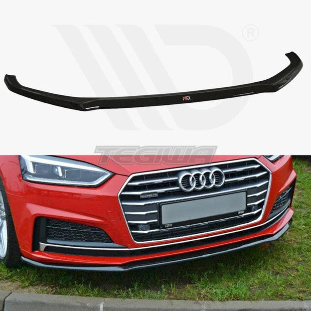 Maxton Design Front Splitter V.2 Audi S5 A5 S-line F5 Coupe Sportback 2016-