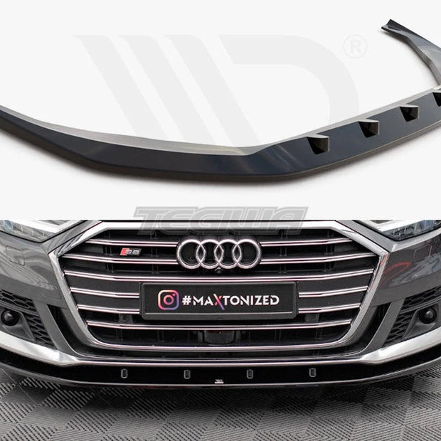 Maxton Design Front Splitter V.2 Audi S8 A8 S-Line D5
