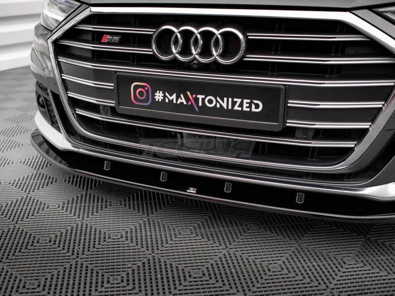 Maxton Design Front Splitter V.2 Audi S8 A8 S-Line D5
