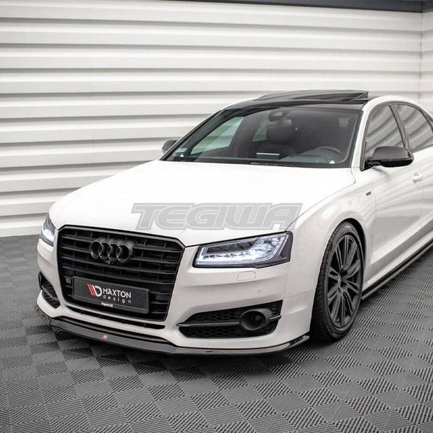 Maxton Design Front Splitter V.2 Audi S8 D4 FL 15-17
